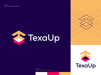 TexaUp logo l data process abstract logo app icon arrow logo brand development brand identity branding creative logo data design ecommerce letter logo logo designer logo maker logos modern logo overlay logo software logo startup logo technology logo vector logo