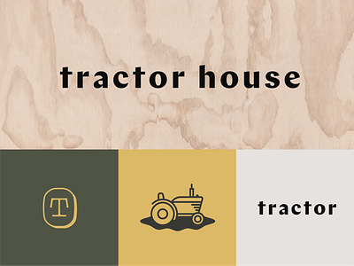 Tractor House branding