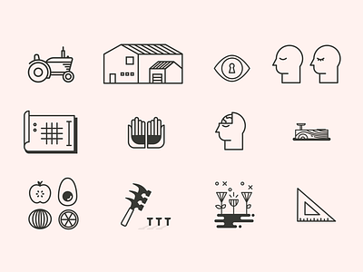 Tractor Icons