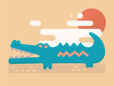 Alligator or Crocodile? illustration