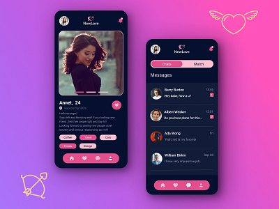 Mobile Dating App - NewLove