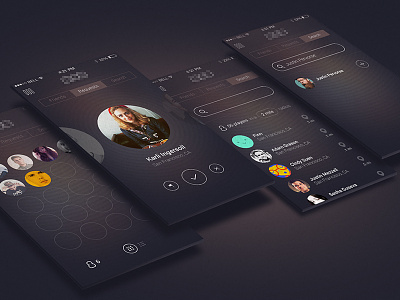 Rejected iOS Mockups