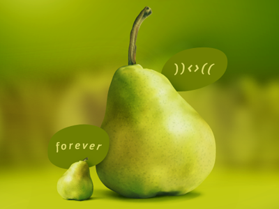 Pears illustration illustrator pears