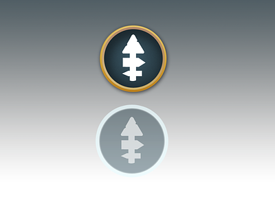 Game - UI "Travel Icon" Design On/Off
