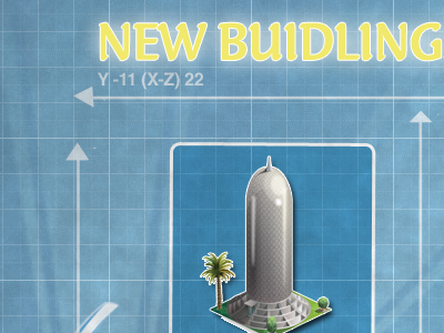 Game UI-  New Asset Pop-up "blueprint theme"