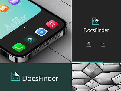 Document finding app logo