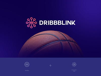 Dribbblink logo mark