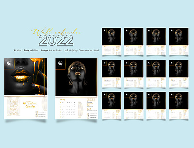 Fashion Calendar 2022 page