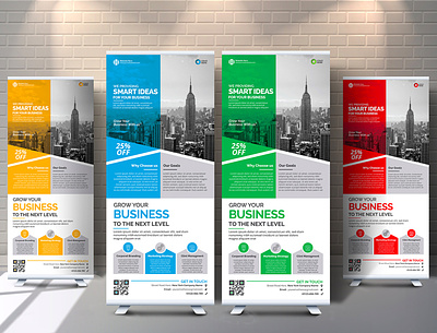 Business Roll-Up Banner template