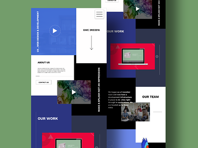 GWC 3RD2016 design graphic design ui ux uxui design web design