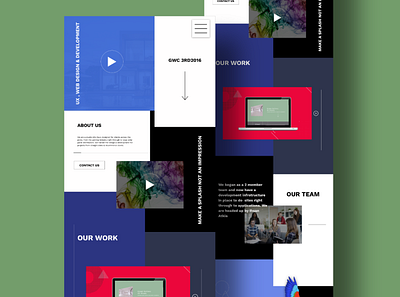 GWC 3RD2016 design graphic design ui ux uxui design web design