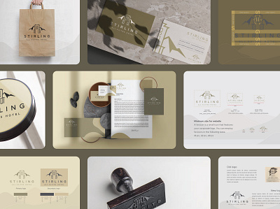 Stirling Hotel - Logo + Branding Guidelines branding graphic design logo