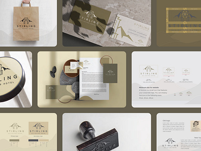 Stirling Hotel - Logo + Branding Guidelines