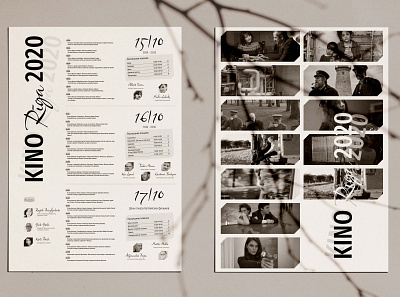 Film Festival Poster adobe adobe indesign black film layout poster text white