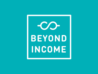 Beyond Income branding identity income logo mark money