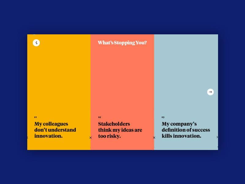 Innovation Site flat simple ui website web digital