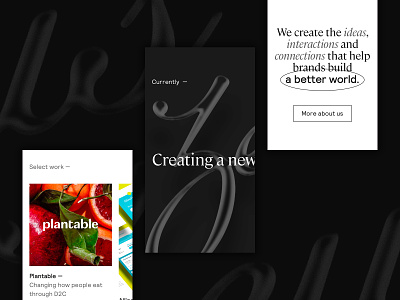 ZJ Mobile Stuff branding digital typography ui web web design website