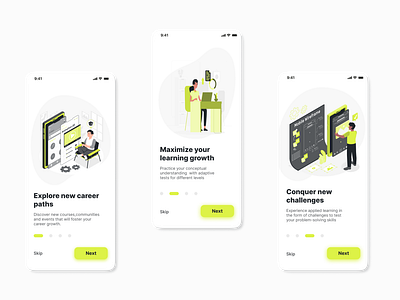 NextIN - Onboarding Screens