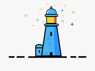 LightHouse V_4 animation branding design designthinking figma flat graphic design illustration ui ux vector web