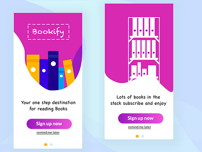 Online Book App app design designthinking figma flat graphic design illustration sketch app ux vector web