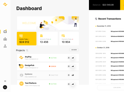 Transaction Dashboard