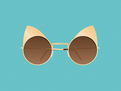 Sunglasses graphic design icon illustration illustrator
