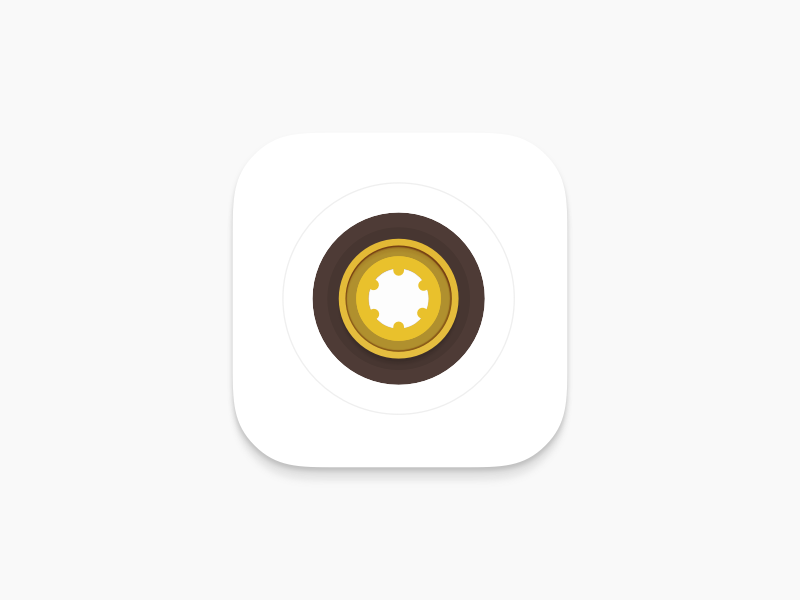 Tape App Icon tape app cassette recorder compact cassette plastic experimental flat flatish