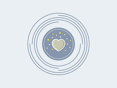 Heart Icon color heart icon infographic love vector