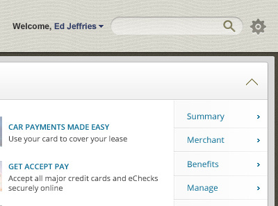 Credit Card Site