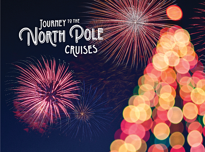 Journey to the North Pole Cruises · Logo Application adobe illustrator branding design logo logo design typography vector