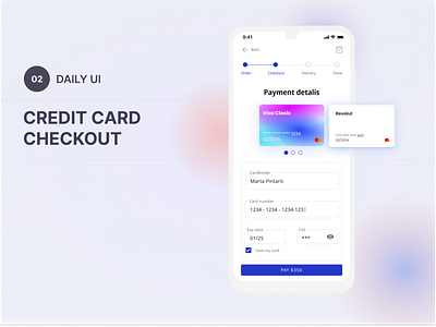 02 DAILY UI - Credit Card Checkout