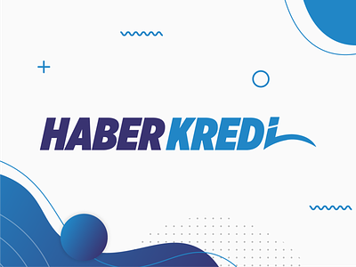 Haber Kredi Logo branding credit design finance finans haber kredi logo news