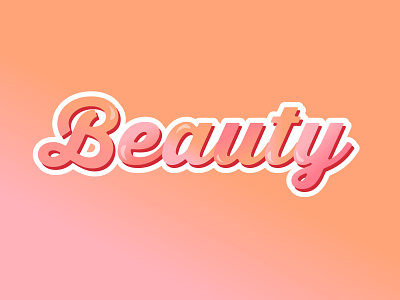 Beauty adobe illustrator design illustration logo typography vector