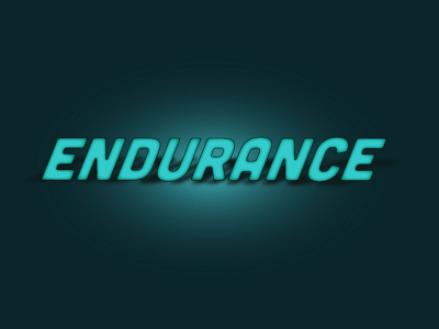 Endurance adobe illustrator design illustration logo typography vector