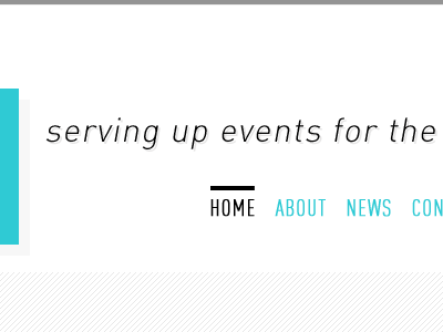 events black blue din minimal shadow text white