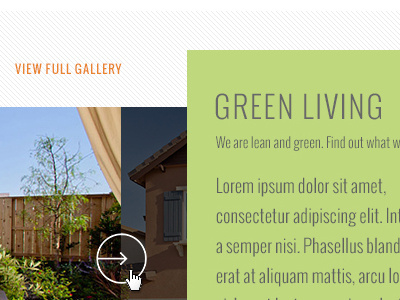 Green Living arrow eco flat green next oswald slideshow