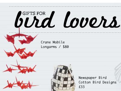 Gifts For Bird Lovers