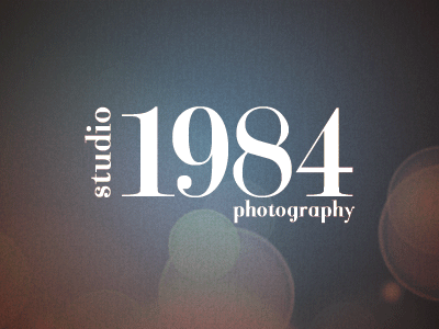 studio 1984 photography 1984 bokeh logo photography