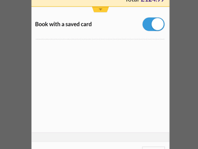 Select your card to proceed