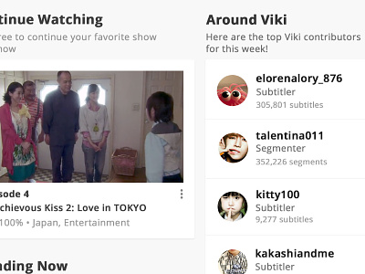Around Viki community drama made with invision responsive shows subtitle video viki watch web