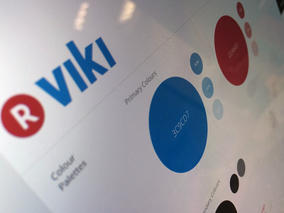 Viki Colour Palettes brand branding guideline styleguide viki