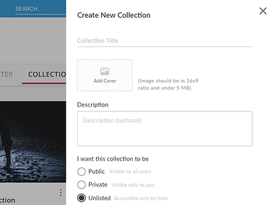 Create New Collection collection content create curated viki