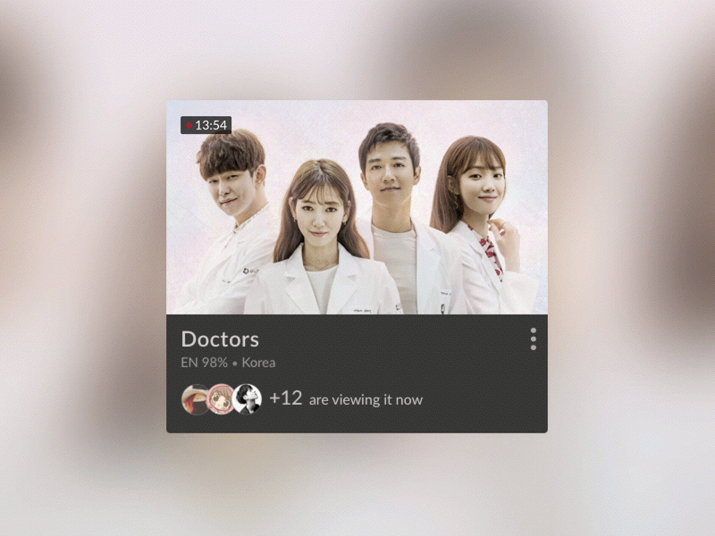 Watch drama together drama idea indicator prototype show thumbnail tv viewing viki