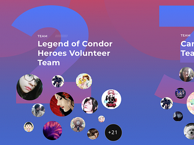 Shout out to the volunteer teams