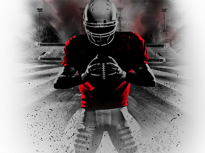 Football Promo Graphic football photoshop promotional sports