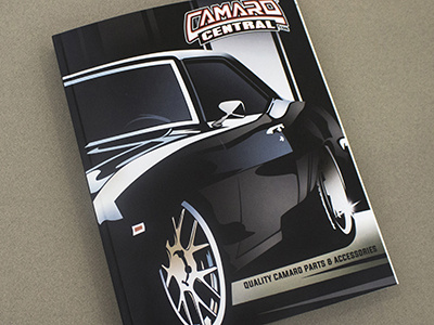 Catalog Design & Production adobe automotive catalog graphic design illustration illustrator indesign muscle car photoshop print