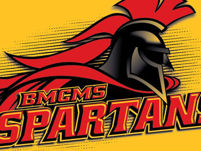 Spartans logo design illustration logo mascot screenprinting sports spot color