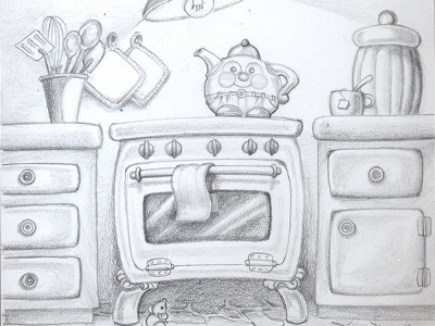 Children's Book Illustration childrens books illustration pencil