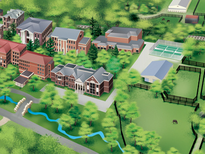 Midway College Illustration