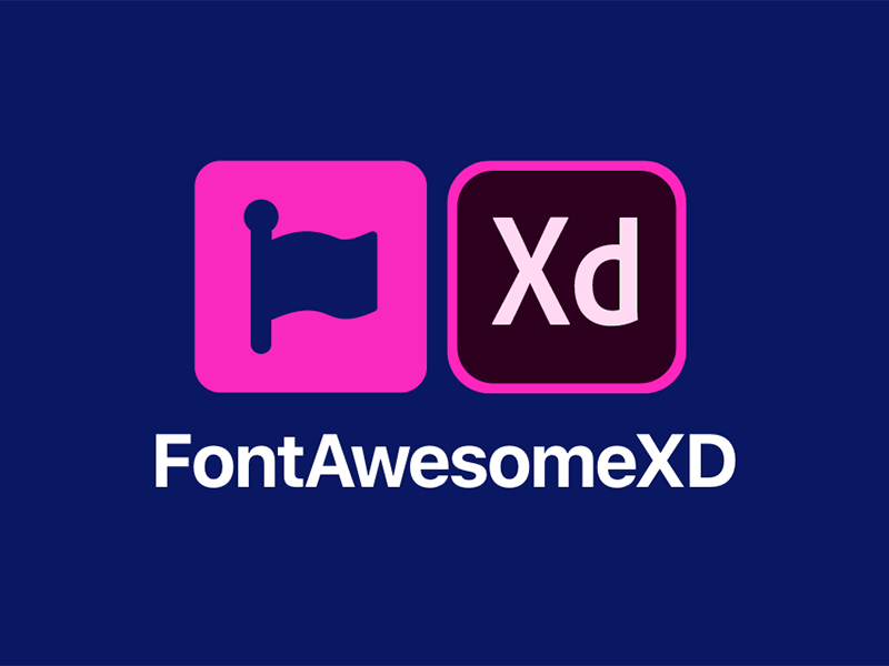 Font Awesome Xd - Font Awesome Free Assets For Adobe Xd By Rokuzeudon On  Dribbble